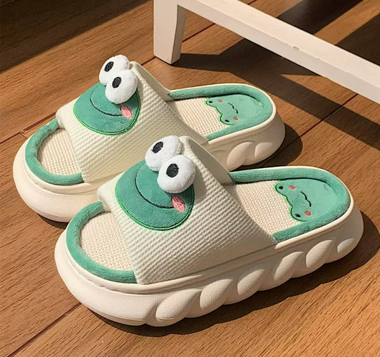 Frog- BESTLIFE™ linen slippers